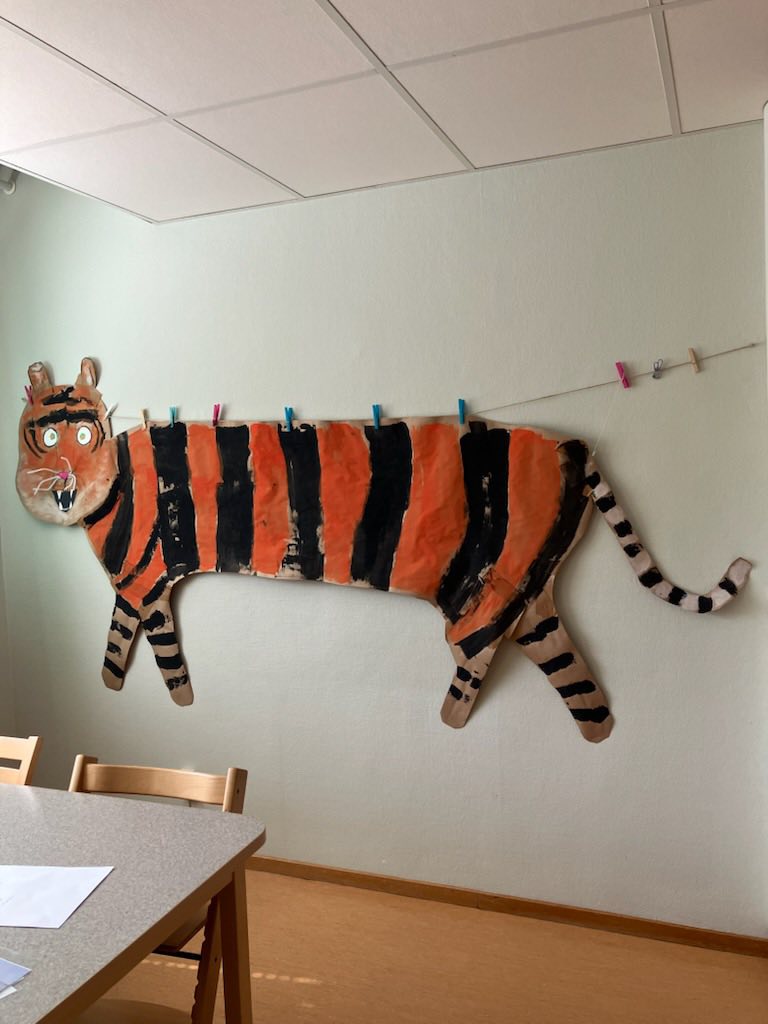 Tiger från Tiveds förskola